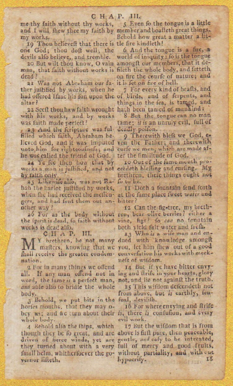 1782 / 1781 Aitken Bible – JAMES 2-5