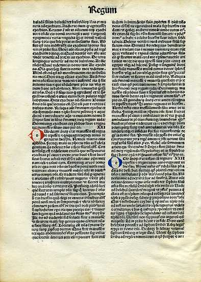 Biblia Sacra - 1484 - Old Testament