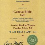 Geneva - 1601 - EXODUS 2:14-5:8