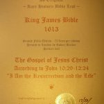 King James - 1613 - JOHN 10:29-12:24