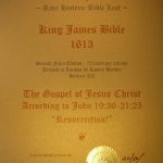 King James - 1613 - JOHN 19:36-21:25