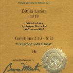 Biblia Sacra - 1519 - GALATIANS 2:13-5:21