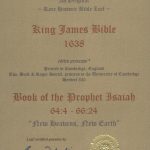 King James - 1638 - ISAIAH 64:4-66:24 (end)