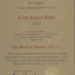 King James - 1617 - PSALMS 108-111